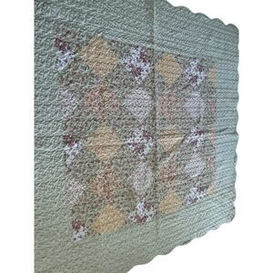 Shabby Chic Country Home floral quilt cottage cozy full/queen vintage